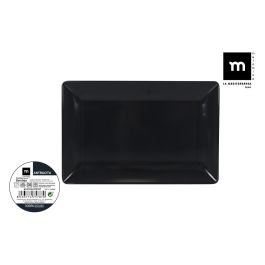 Bandeja Melamina Antracita 30x20x2.5 cm - La Mediterranea (12 Unidades) Precio: 48.89000039. SKU: B15C2PQJ5R