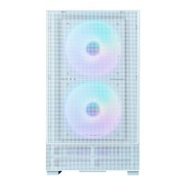 Zalman P30 Air White Mini Tower PC Blanco para placas Micro-ATX y Mini-ITX con ventana lateral de vidrio templado