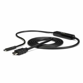 Cable USB-C a HDMI Startech CDP2HDMM2MB Negro 2 m 4K Ultra HD