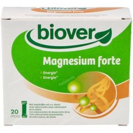 BIOVER Magnesium Forte 20 Sticks, Citrato de Magnesio para el cansancio, fatiga y función muscular Precio: 10.5900003. SKU: B18SH3DE9G