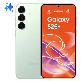 Samsung Galaxy S25+ S936 5G Smartphone Dual SIM, 12GB RAM 256GB, Pantalla Dynamic AMOLED 2X 6.7" 120Hz, Cámara Triple 50MP, Android 15, Carga Rápida 45W, Color Mint