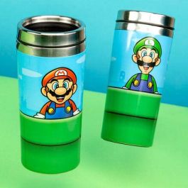 Redstring Vaso de Viaje Super Mario Tubería Paladone PP6349NN, 450 ml