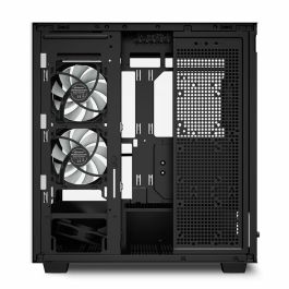 Sharkoon Rebel C60 Caja de Ordenador Midi Tower Negra, Compatible con Fuentes ATX y Espacio para Discos HDD 3.5"/SSD 2.5"