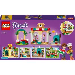 LEGO 41705 Friends Heartlake City Pizzería Juguete de construcción con 144 Piezas para Niños de 5+ Años