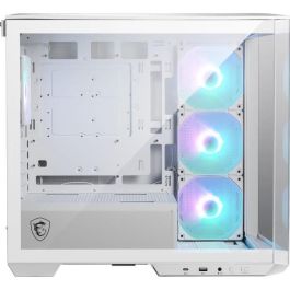 MSI MAG PANO M100R PZ Torre PC Blanco, Micro ATX, 7 Ventiladores, RGB, Ref. 306-7G24W21-809