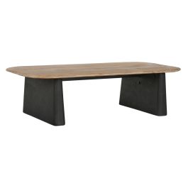 Mesa de Centro Home ESPRIT Negro Natural 120 x 60 x 32 cm Precio: 179.49999947. SKU: B1CLV8K8PZ