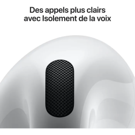 Apple AirPods 4 Auriculares TWS con Cancelación de Ruido Activa, Blanco
