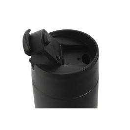 DKD Home Decor Termo Básico Negro Natural de 400ml, Fabricado en Acero Inoxidable y Bambú, Apto para Lavavajillas DKD Home Decor Termo Básico Negro Natural de 400ml, Fabricado en Acero Inoxidable y Bambú, Apto para Lavavajillas