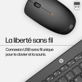 HP Combo Teclado y Ratón Inalámbrico 230 SWISS - Cómodo, Silencioso y Productivo