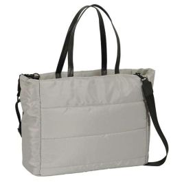 Bolso Minnie Mouse Teen Sand Acolchado Gris 40 x 31 x 17 cm