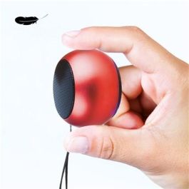 Elbe ALT-R70-TWS Minialtavoz Bluetooth 3W TWS Rojo Elbe ALT-R70-TWS Minialtavoz Bluetooth 3W TWS Rojo