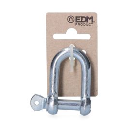 Edm Grillete de acero galvanizado 10 mm 3/8" para trabajos de sujeción, amarres y remolque, capacidad 310 kg Precio: 3.58999982. SKU: B1JSMGZMCJ