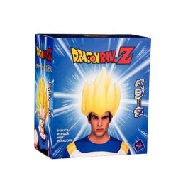 My Other Me Peluca Sayan Vegeta para Adulto Talla Única Amarillo 100% Poliéster