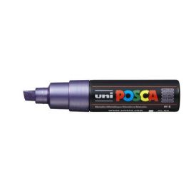 POSCA Pc-8K Marcador No Permanente Punta Biselada 8.0 mm Violeta Metálico - Tinta Pigmentada Base Agua Precio: 4.58999948. SKU: B1JRTN5AHR