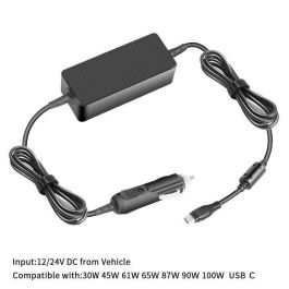 CoreParts USB-C Car Charger 100W 5V2A-20V5A USB PD3.0 Plug:USB-C Input: 12-24V 5A, Output:5V3A ,9V3A ,12V3A, 15V3A, 20V5A Type C Precio: 38.95000043. SKU: B184M93TMV