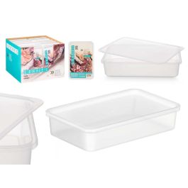 Fiambrera Leknes 24x16x5.1 cm, plástico PP, transparente (24 Unidades) Precio: 48.68999949. SKU: B15HNJCZ3N
