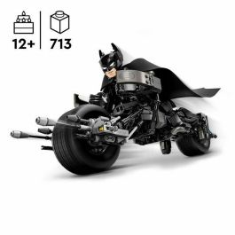 LEGO DC Batman 76273 Minifigura de Batman y motocicleta Bat-Pod para construir