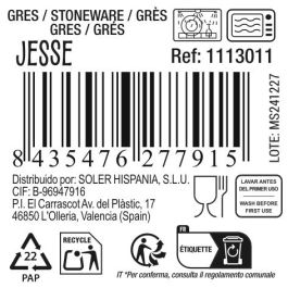 Inde Mug 330ml Surtido 3 Colores Jesse (24 Unidades)