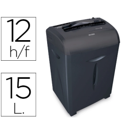 Q-connect Destructora KF15551 12 Hojas Destruye Grapas Clips CDs y Tarjetas Corte Partículas Nivel Seguridad P-3 Precio: 130.5000004. SKU: B1BH5GXTRW