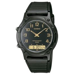 Reloj Unisex Casio AW-49H-1BVEF Negro (Ø 40 mm) (Ø 39 mm) Precio: 61.79000036. SKU: B1FJHHH2RC