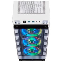 Corsair Midi Crystal 465X Smart Case Vidrio Templado Blanco CC-9011189-WW