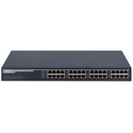 Digitus DN-95116 Inyector PoE+ 16 Puertos 10G Ethernet 802.3at 250W Montaje en Rack 1U