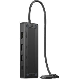 HP USB-C Travel Hub G3 Conector de Notebook con 5 Puertos, Carga y Conectividad Plug and Play