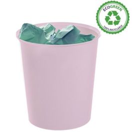 Archivo 2000 Papelera Ecogreen 18 Litros 240x310 mm Reciclado Rosa Pastel para Hogar y Oficina Precio: 3.50000002. SKU: B1J3HSVJYH