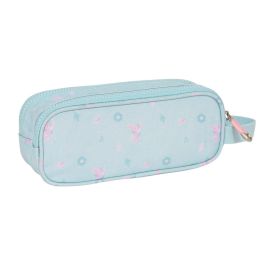 Portatodo Doble Moos Garden Turquesa 21 x 8 x 6 cm