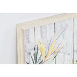 DKD Home Decor Cuadro Mediterráneo Azul de MDF 60x40x1.8 cm. Set de 2 unidades para Decoración de Verano