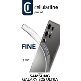 Cellularline Fine Case para Samsung Galaxy S25 Ultra, Funda Blanda Ultrafina Transparente, 17.3 cm (6.8"), Resistente a Golpes y Rayones Precio: 32.58999964. SKU: B1HD4JCHAN