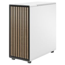 Fractal Design North Midi Tower Chalk White Window Mesh - Caja PC ATX, micro ATX, Mini-ITX con filtro anti-polvo