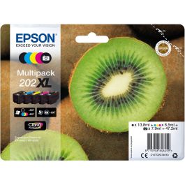 EPSON Multipack 5-colours 202XL Claria Premium Ink KIWI Precio: 119.50000051. SKU: S8405173