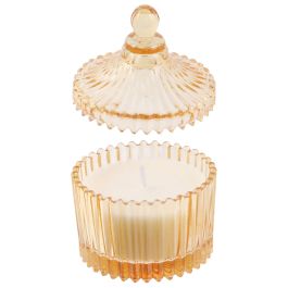 Vela Con Tarro Cristal Home Deco Factory 6,5x9 cm