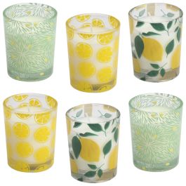 Juego De 6 Velas Citronela Home Deco Factory