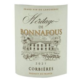 Héritage de Bonnafous 2021 Corbières - Vino tinto Languedoc