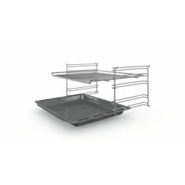 BOSCH HXR39IG20 - Cocina mixta - 3 quemadores de gas y 1 eléctrico - Horno multifunción ecológico - 66 L - A - L 60 cm - Blanco BOSCH HXR39IG20 - Cocina mixta - 3 quemadores de gas y 1 eléctrico - Horno multifunción ecológico - 66 L - A - L 60 cm - Blanco