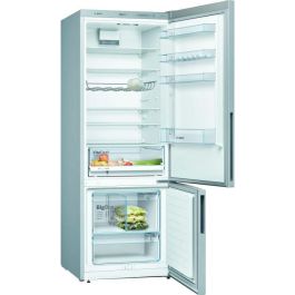 BOSCH KGV58VLEAS - Frigorífico combinado - 500 L (376 L + 124 L) - Gran capacidad frío bajo congelación - A ++ - L 70 x H 191 cm - Acero inoxidable BOSCH KGV58VLEAS - Frigorífico combinado - 500 L (376 L + 124 L) - Gran capacidad frío bajo congelación - A ++ - L 70 x H 191 cm - Acero inoxidable