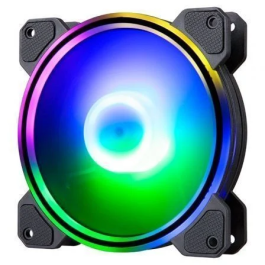 Hiditec Ventilador N9-ARGB 12cm Doble Anillo Iluminación ARGB Rainbow Precio: 13.89000019. SKU: S0229601