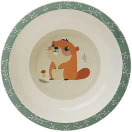 Thermobaby AAAOY87759 Set Comida Microondas Castor Plato Bol Taza