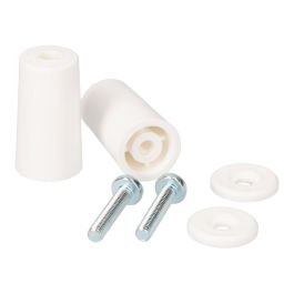 Topes para persiana blanco 40 mm largo, 2 unidades Precio: 2.59000016. SKU: B1J7CMZHTR