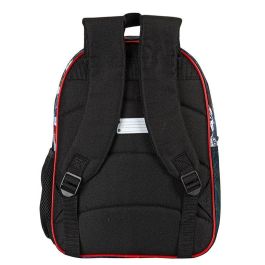 PERONA Mochila Capitán América Marvel 39cm con 2 compartimentos, bolsillos laterales y tirantes acolchados