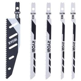RYOBI 5 cuchillas especiales para sierra de calar RYOBI 5 cuchillas especiales para sierra de calar