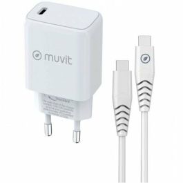 Cargador de Pared Muvit MCPAK0044 20 W Blanco Precio: 11.49999972. SKU: S7808121