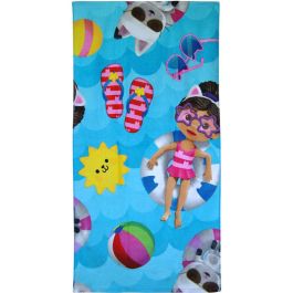 KIDS LICENSING La Casa de Muñecas de Gabby - Toalla de algodón 70x140cm Precio: 11.49999972. SKU: B138SCRMLL