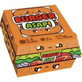 Burger ASAP - Asmodee - Juego de velocidad - 7 años Burger ASAP - Asmodee - Juego de velocidad - 7 años