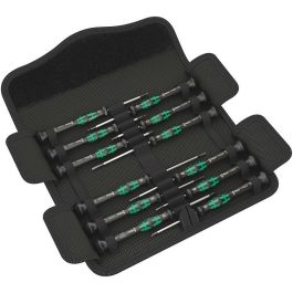 Wera 05073675001 Kraftform Micro-Set Juego de Destornilladores de Precisión 12 Piezas, Puntas Phillips, Torx, Mango Plástico Precio: 80.50000046. SKU: B18VJT9P3R