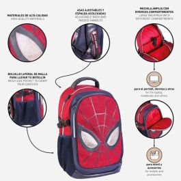 Mochila casual spiderman 31x47x24 cm