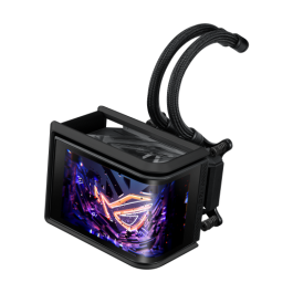 ASUS ROG 90RC0151-B0EAY0 Refrigeración Líquida AIO Ryuo IV SLC 360 ARGB, 3x 12cm, Sockets LGA 1700/AM4/AM5, Negro