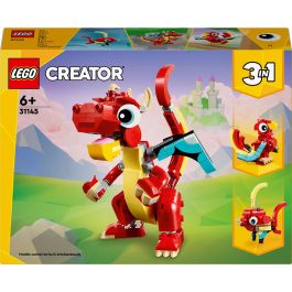 LEGO 31145 Creator Dragón Rojo (Roter Drache) Juego de Construcción, 149 Piezas, Multicolor Precio: 28.49999999. SKU: B125T4T3JN